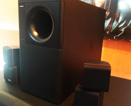 Bose AM5 Series IV with Double Cubes