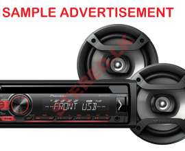 Pioneer Car Stereo System